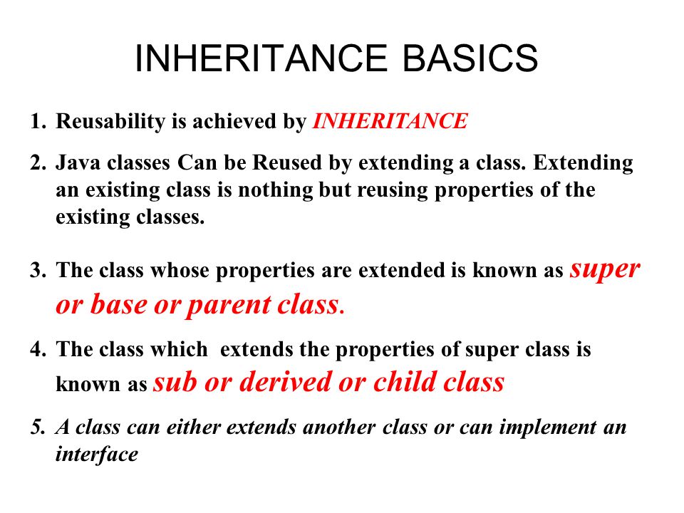 Inheritance Part 2: Extending Classes (Java) 