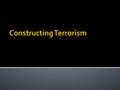 Alberto R. Gonzales, counsel to President Bush and later US Attorney General:  The new war calls for obtaining “information from captured terrorists.