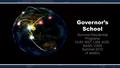 Governor’s School Summer Residential Programs HUM, MST, LSM, AGR, NASA, VIMS Summer 2015 (4 weeks)