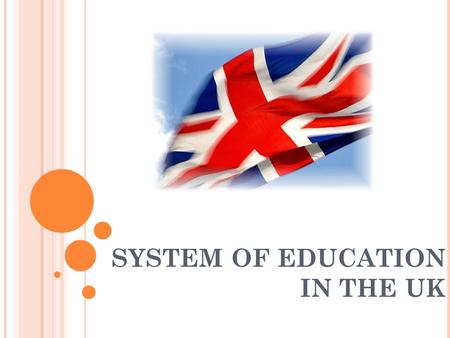 SYSTEM OF EDUCATION IN THE UK. I NTRODUCTION TO S CHOOL L IFE Education is free and compulsory for all children between the ages of 5 - 16. Some children.