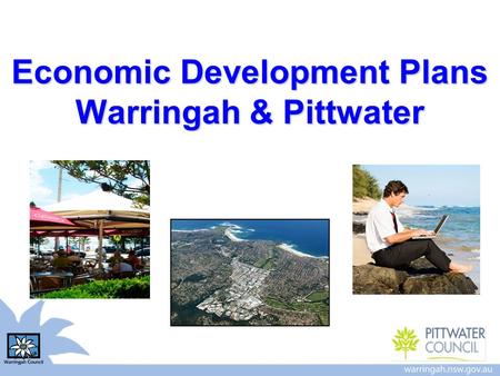 Economic Development Plans Warringah & Pittwater.