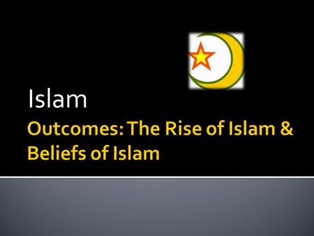 Islam. 1. Origin of Islam 2. Core beliefs of Islam 3. Connections to Judaism & Christianity.