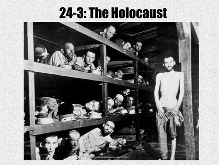 24-3: The Holocaust. 1933: Thousands of Jews leave Germany Why didn’t France and Britain accept as many German Jews as they might have? France and Britain.