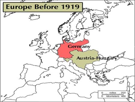 Europe 1939 How did post-World War I Europe set the stage for World War II? Causes of World War II Political instability and economic devastation.