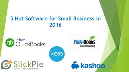 5 Hot Software for Small Business in 2016. Cloud computing continuously transforming the accounting industry by the way, accounting firms do accounting.