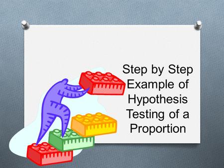 Step by Step Example of Hypothesis Testing of a Proportion.