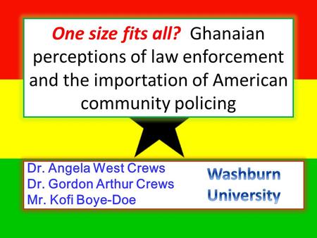law enforcement in the west