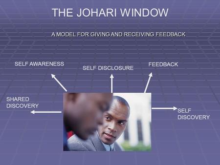 THE JOHARI WINDOW A MODEL FOR GIVING AND RECEIVING FEEDBACK