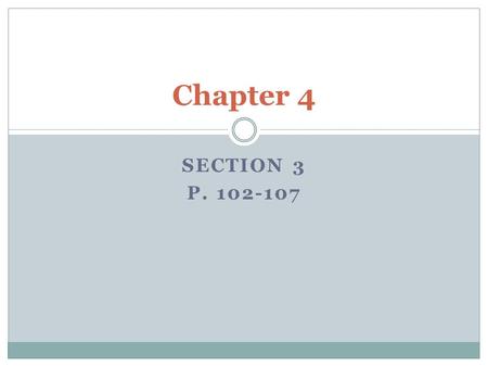 SECTION 3 P. 102-107 Chapter 4. Bio Review Cells – the smallest unit of biological organization.