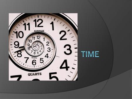 Absolute Time  Is a precise measurement.  Can refer to specific events, dates or moments.  Uses numbers and is exact.