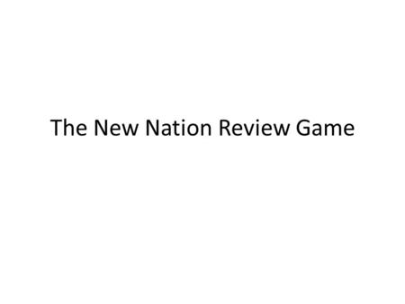 The New Nation Review Game. What Act was passed by George Washington and Congress to address the question of what would happen if federal court decisions.