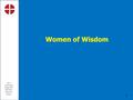 New Hymns and Songs from the Music Resource Group 1 Women of Wisdom.