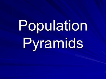Population Pyramids. Go through the following slides and answer the questions… raise your hand if you need help!! Never be afraid to ask questions. These.