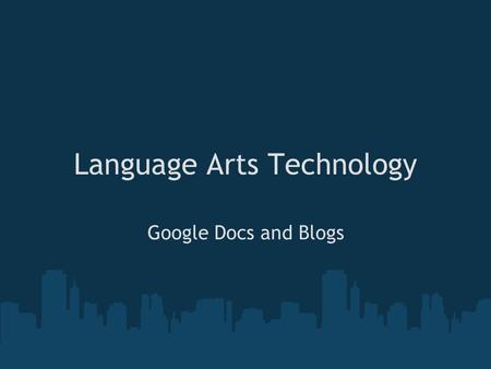 Language Arts Technology Google Docs and Blogs. Iowa Core Curriculum... READING K-2 Read from online resources, audio books 3-5 Read from online resources,