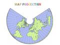 MAP PROJECTION. A way to represent the curved surface of the earth on the flat surface of a map Map projection depends on the scale of the map, purpose.