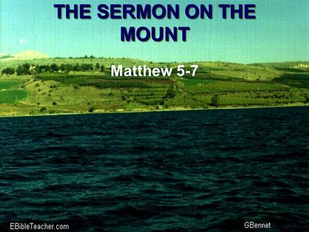 THE SERMON ON THE MOUNT Matthew 5-7. Contrast: –Points us to grace: A Blending of Law and Grace Mt 5.1-9 “Blessed are poor in spirit…those who mourn…meek…hunger.
