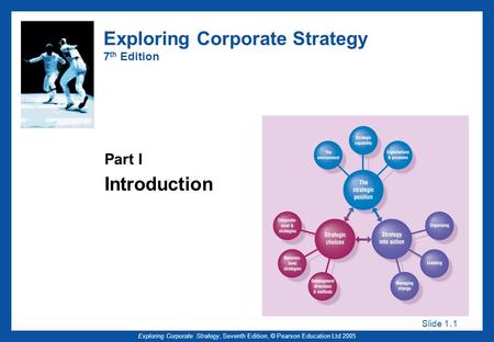 Slide 1. 1 Exploring Corporate Strategy, Seventh Edition, © Pearson Education Ltd 2005 Exploring Corporate Strategy 7 th Edition Part I Introduction.