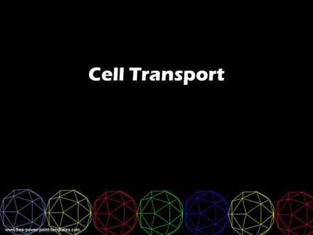 Cell Transport. The Need For Security The cell membrane controls what may enter or exit the cell. It is semi-permeable – only certain substances may pass.