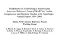 Workshops for Establishing a Stable North American Reference Frame (SNARF) to Enable Geophysical and Geodetic Studies with EarthScope: Annual Report 2004-2005.