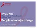 Www.aidsdatahub.org HIV and AIDS Data Hub for Asia-Pacific Review in slides People who inject drugs Last updated: December 2014.