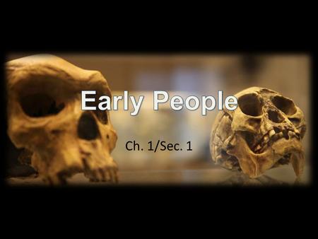 Ch. 1/Sec. 1. The study of how human beings behave. –How they act together –Where they came from –What makes each group different from the other Archaeology.
