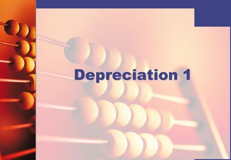 Depreciation 1. © Hodder Education 2008 Depreciation Depreciation is the apportioning of the cost of a fixed asset over the life of the asset.