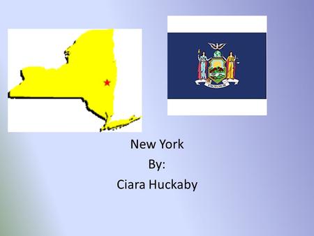 New York By: Ciara Huckaby. Major Cities Albany is New York’s state capital. New York City was the first city to have a newspaper published. Rochester.
