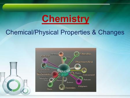 Chemistry Chemical/Physical Properties & Changes.