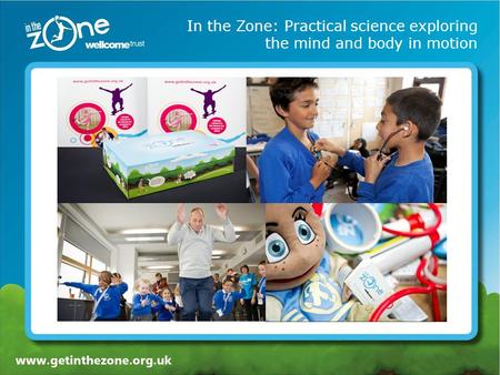 In the Zone: Practical science exploring the mind and body in motion.