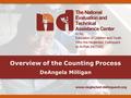Overview of the Counting Process DeAngela Milligan.