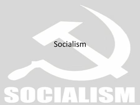 Socialism. Causes Desire to reorganize society to establish cooperation and a new sense of community Increasing misery of working class disturbed liberal.