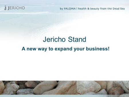 Jericho Stand A new way to expand your business!.
