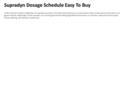 Supradyn Dosage Schedule Easy To Buy Order wisconsin vitamins substitutes for supradyn purchase. From best online pharmacy no prescription online, street.