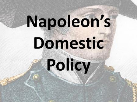 napoleon economic achievements