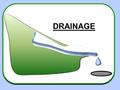 DRAINAGE. 2 What are drains? A drain is the place where all our waste water goes. It also collects rain water.