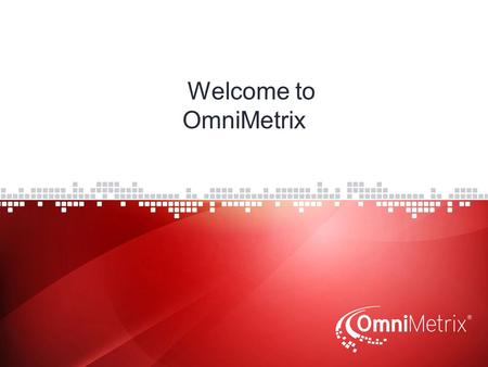 Welcome to OmniMetrix. Who We Are OmniMetrix ® is the leader and pioneer in machine to machine (M2M) wireless remote monitoring, control and diagnostics.