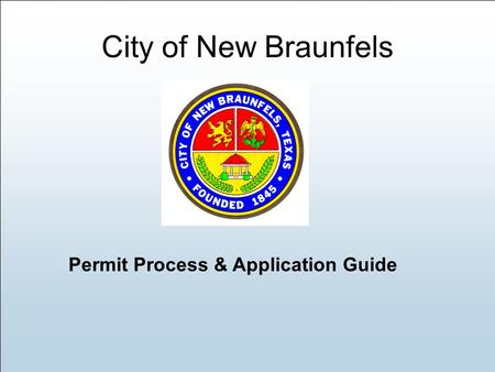 Permit Process & Application Guide