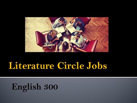 Literature Circle Jobs. Your job is to select 3 passages (preferably powerful quotes spoken by someone) from the reading selection that you think are.