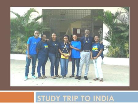 STUDY TRIP TO INDIA. Students from STES-RWANDA VISITED STES PANDHARPUR Engineering College in order to thank teachers who come to teach in STES RWANDA.