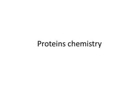 Proteins chemistry. Proteins What are the many functions of proteins? What are amino acids? What are zwitterions? What determines the characteristics.