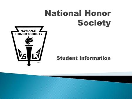 National Honor Society Student Information. The Faculty Committee will grant membership in the National Honor Society to only the most qualified candidates.