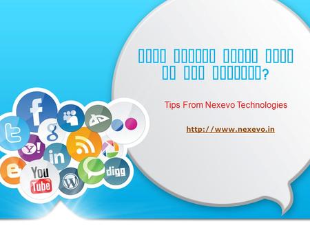 Will Social Media Help In SEO Ranking ? Tips From Nexevo Technologies