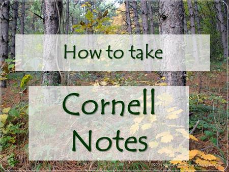 How to take Cornell Notes. Cornell notes will help you take organized notes that will help you study and learn!