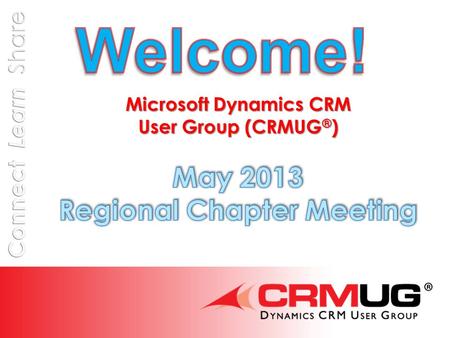 @CRMUG Presentation CRM/SharePoint Integration Presented by Bob Lam, Solutions Specialist Learn the why and how for each of the following situations -