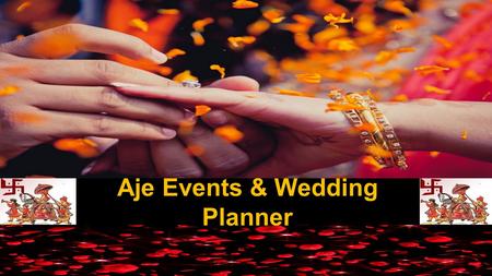 Aje Events & Wedding Planner. Aje provides end to end services for all your events needs. We believe heart and mind have to work in sync. So your heart.