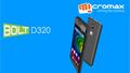 D320. Swing into the fast lane of the Internet on your 3G enabled Micromax Bolt D320. Access all Apps with 3G Offer will be activated in 48 Hrs of first.