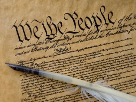 PREAMBLE TO THE U.S. CONSTITUTION We The People of the United States, in order to form a more perfect union, establish justice, insure domestic tranquility,
