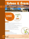  06 nights’ accommodation as mention in the itinerary (3 nights/HB in Lisbon + 3 nights/HB in Évora – in 4* hotel units):  Official guide for the whole.