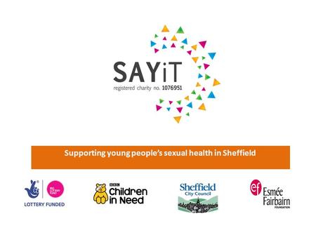 Supporting young people’s sexual health in Sheffield.