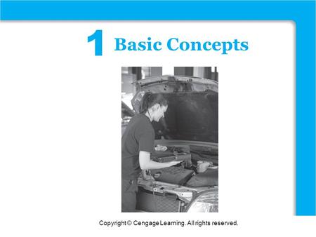 Copyright © Cengage Learning. All rights reserved. Functions 1 Basic Concepts.
